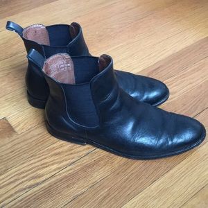 Lands’ End Black Boots